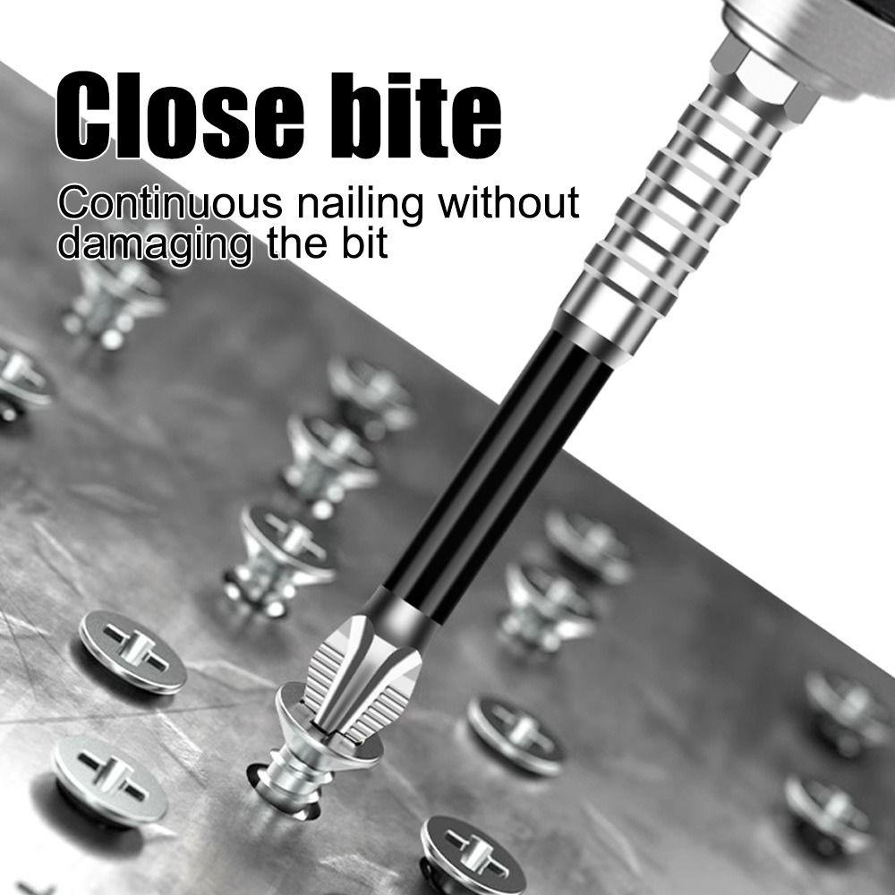 K5 Non-slip Impact Phillips Screwdriver Bit S2 Alloy Cross Drill Bit Portable Driver Bit