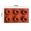 Mousse Mould Silicone Cake Molds Spiral Shaped Perfect Gift for DIY Baking Lover