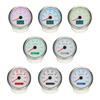85mm GPS Speedometer 60M 80M 120M 160M 200M with 4K 6K 7K 8K RPM Tachometer with 7 Colors Backlight for Car Boat Yacht 9-32V
