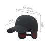 Middle-Aged and Elderly Autumn Winter Cap Men's Outdoor Velvet Thick Cap Ear Protection Cold-Proof Baseball Cap