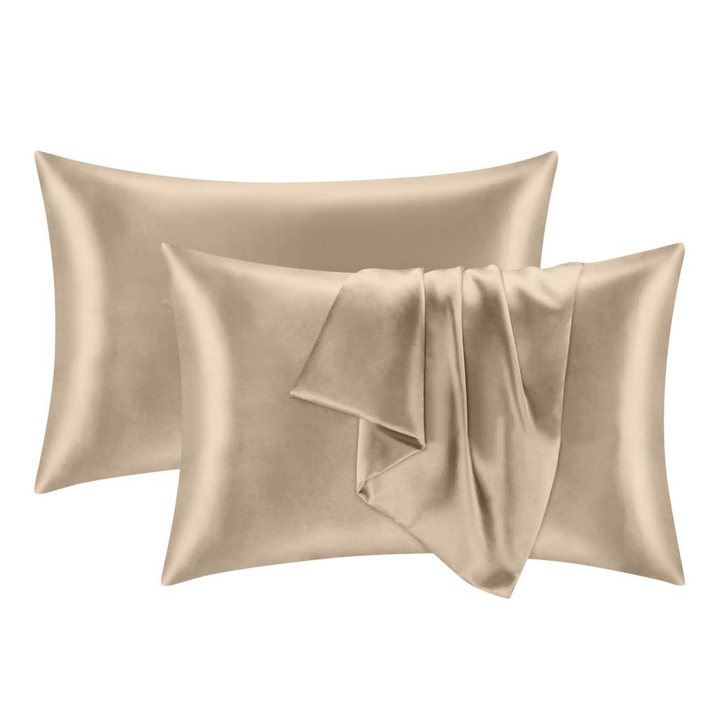 Silk Pillowcase For Hair And Skin With Zipper, Soft, Breathable, Smooth And Cool Pillowcase For Sleeping