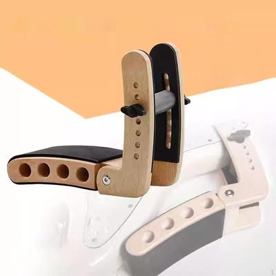 Elektrická kytara Opěrné nožičky Držák Nastavitelná podpěrná noha Ergonomický stojan pro hráče