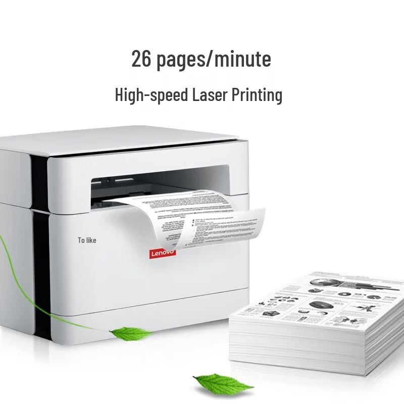 Lenovo M280W A4 Wireless Multifunction Laser Printer CN Plug (adapter Included)