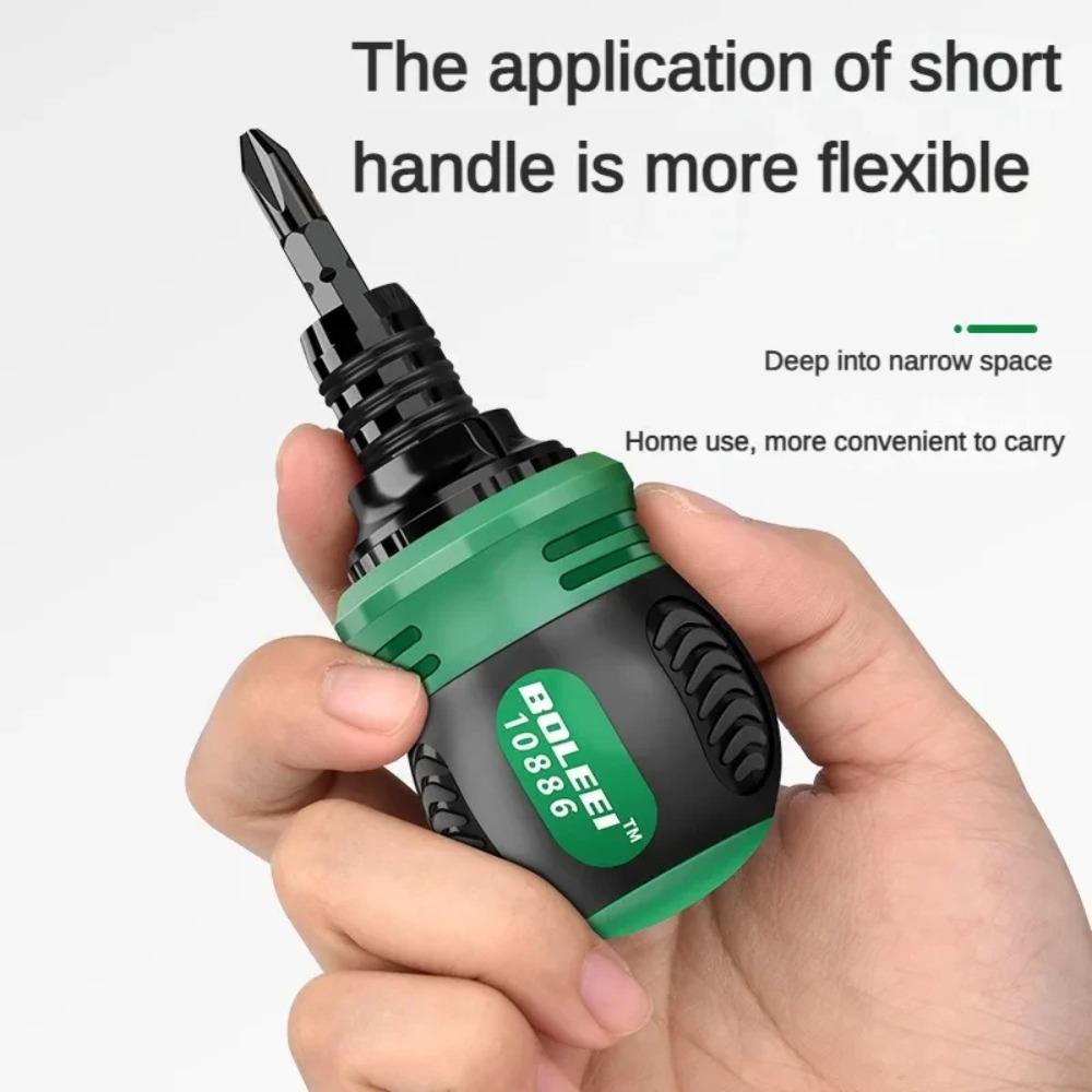 High Quality Ratchet Screwdriver Set with Multifunctional Adjustable Inner Cross Shaped Triangular Plum Blossom Shaped Screwdriv