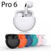 Pro6 Bluetooth True Wireless Sports Earphones: Semi-In-Ear, Touch-Control Stereo