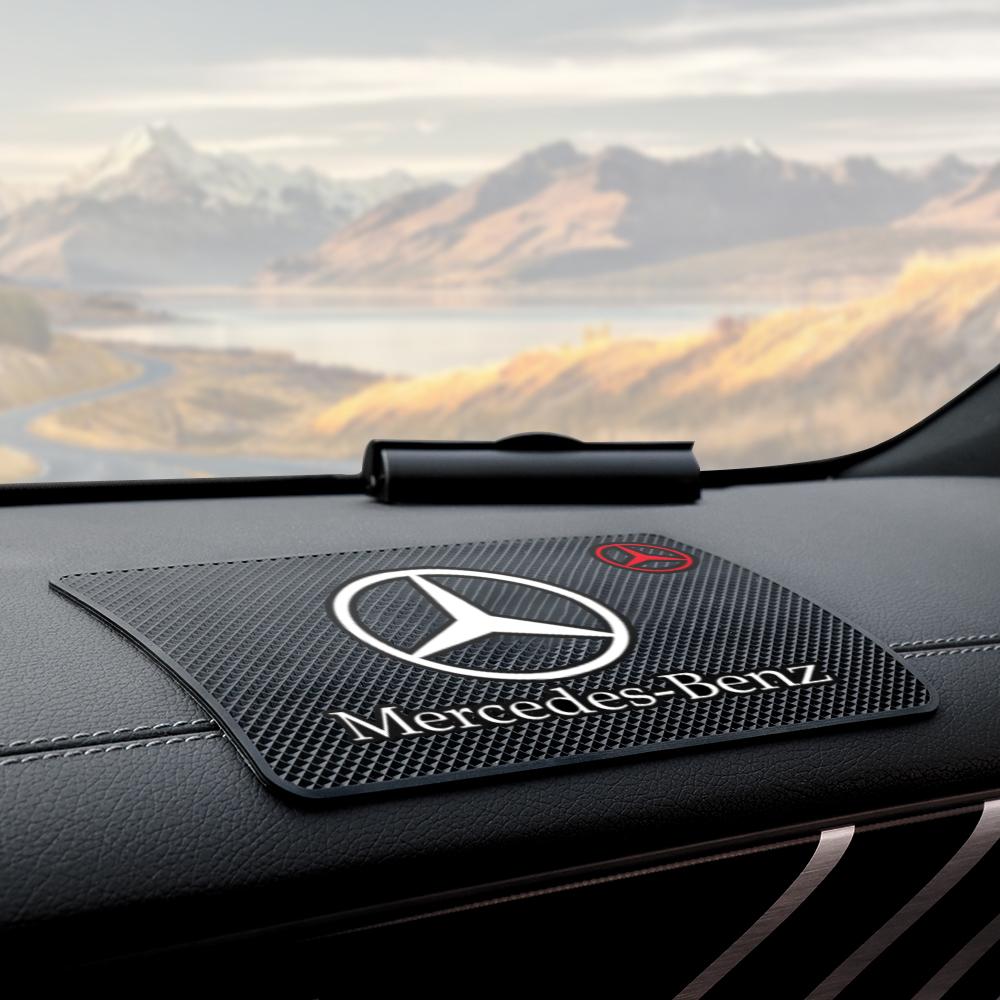 Car Dashboard Sticky Pad Phone Holder Anti-skid Mat for Mercedes Benz AMG A B C E S GLA GLB GLC GLE CLA G ML R Class W205 W210