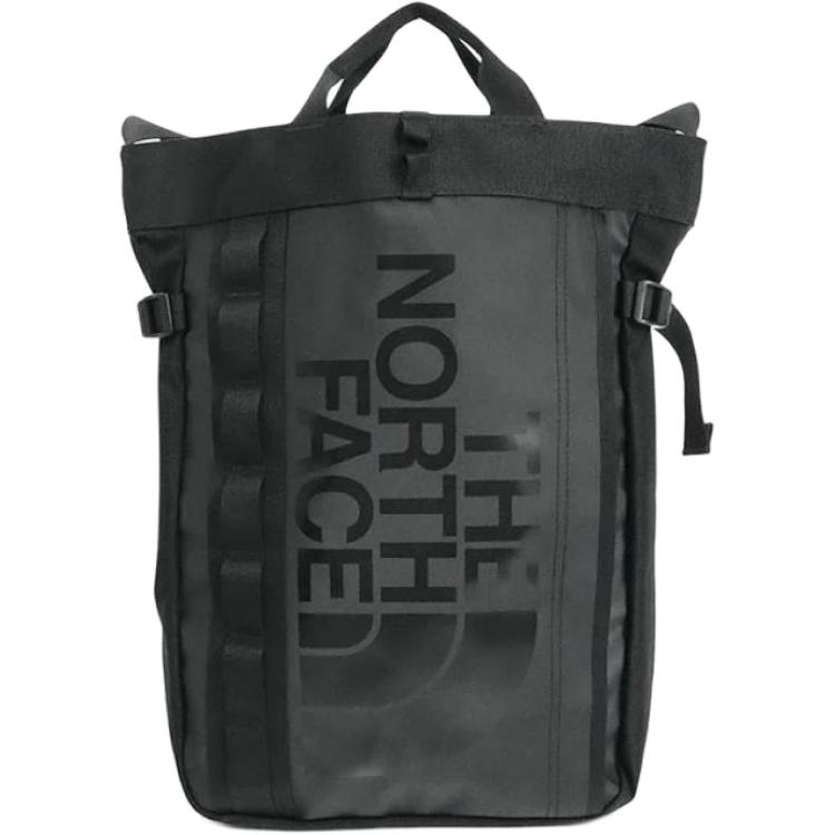 The North Face 19L Base Camp Dark Pattern Logo Backpack Unisex Backpack Black NF0A3KX2-KX7 Black