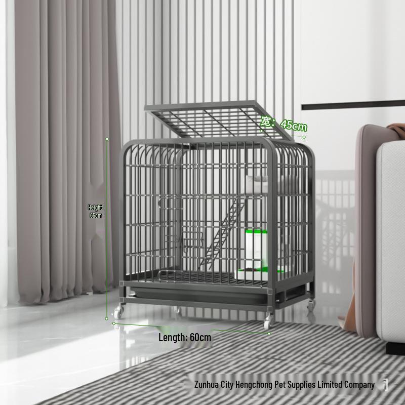 Extra-Large Three-Layer Cat Cage Villa for Household Use