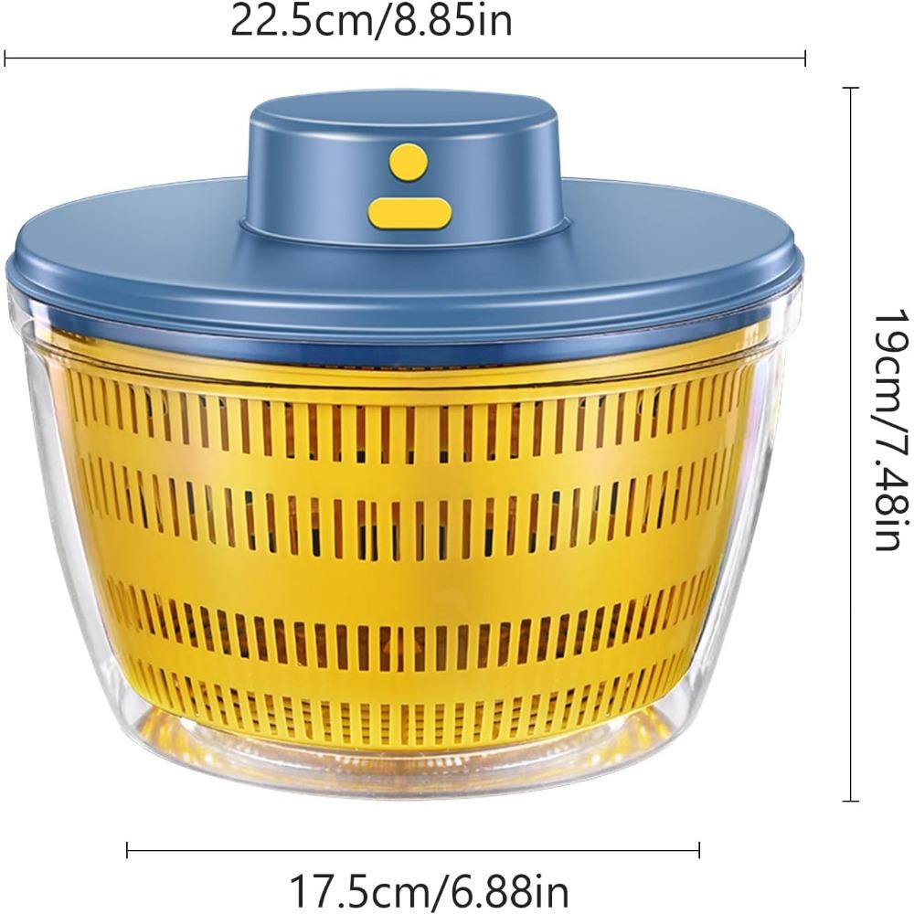 Cestello di scarico elettrico Essiccatore per verdure Essiccatore elettrico per pulizia rapida Separatore di frutta e verdura Scarico Centrifuga per insalata