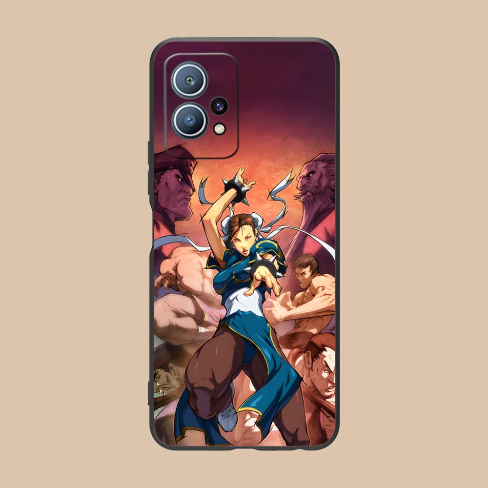 Street Fighter Chunli Phone Case for Huawei P60 P50 P40 P30 P20 P10 P9 P8 Pro Lite Plus Colorful Printing Cover Cellphones Cover