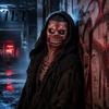 Realistic Brain Flesh Details Scary Zombie Head Masque, Adults Horror Latex Full Hood Coverage Face Masque Creepy Skeleton Halloween Costume