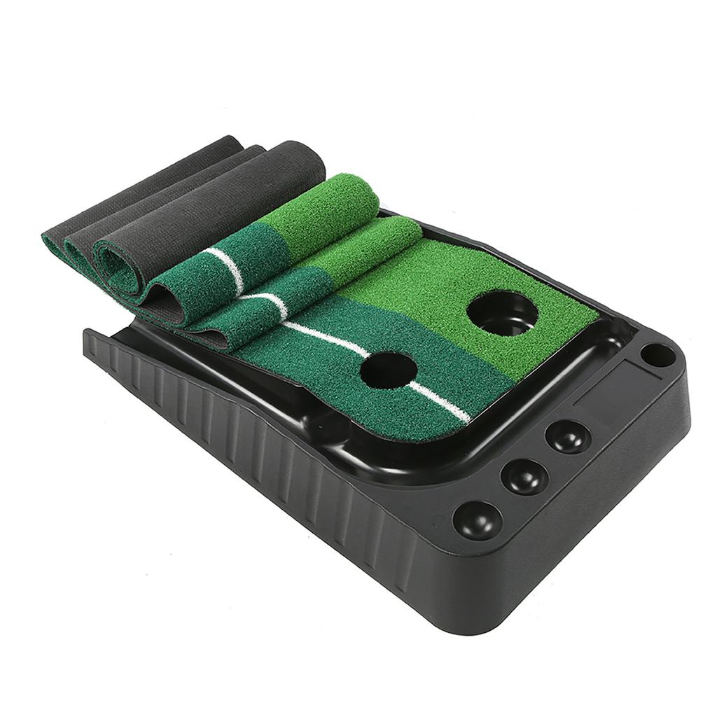 Indoor Green Grass Golf Putting Mat Ball Return Golf Practice Mat Training Equipment