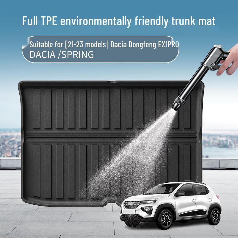 TPE Trunk Mat for 2021-2023 Dacia Dongfeng EX1 PRO/Dacia Spring Cars