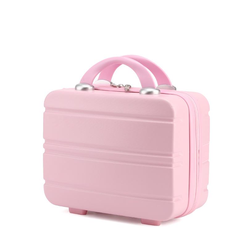 Customizable Logo 12-Inch Makeup Case & 14-Inch Carry-on Suitcase Set