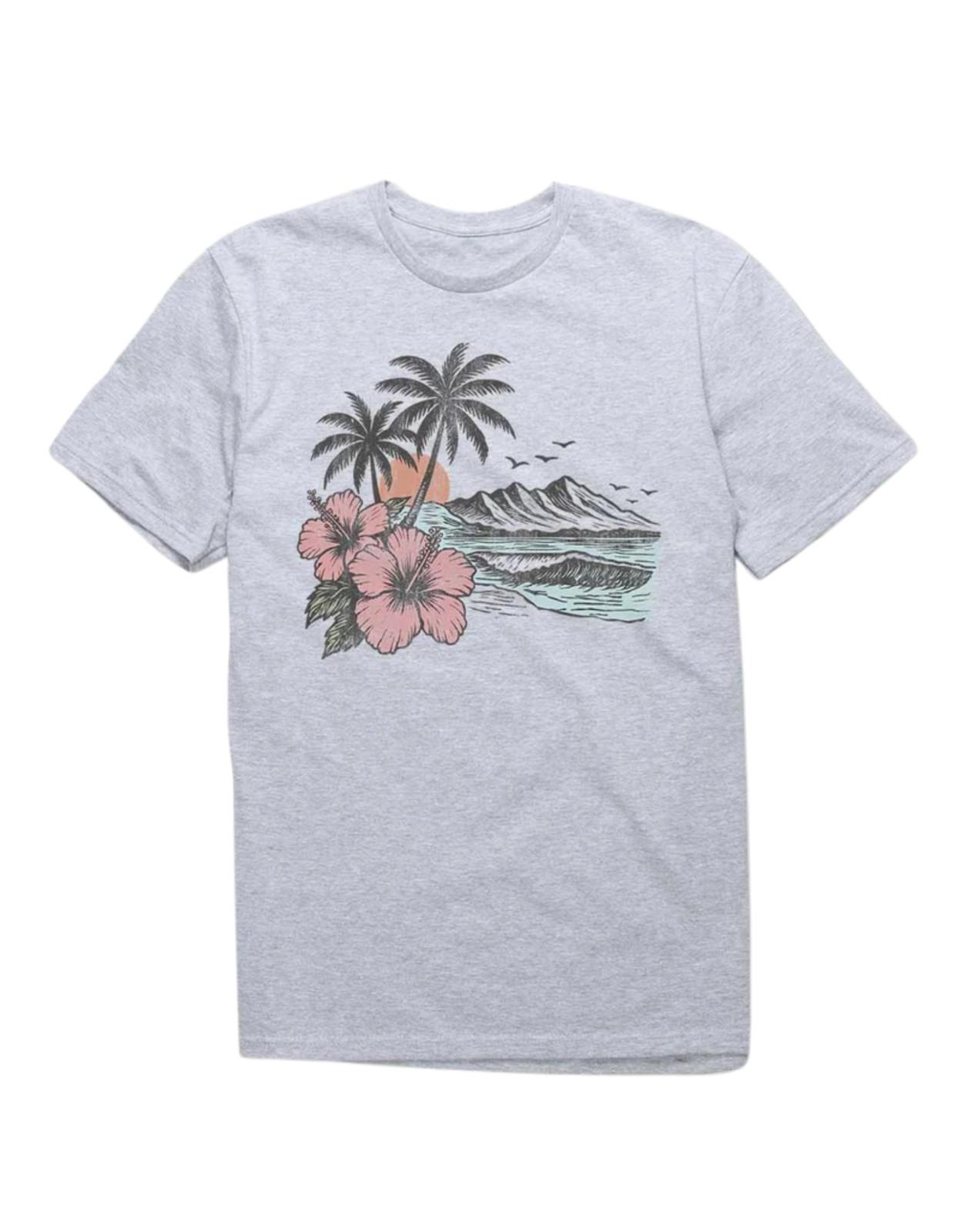HAWAII Aloha Landscape Graphic t shirt S