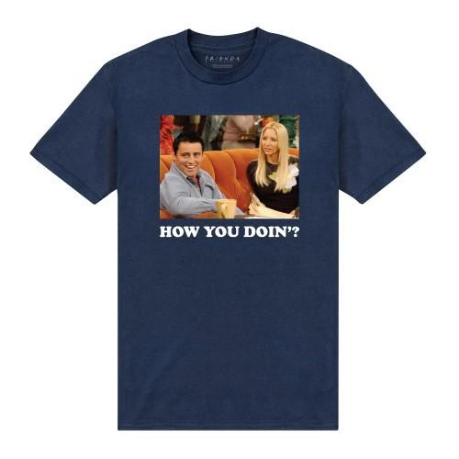 Friends Unisex Adult How You Doin_ T-Shirt XXXXL