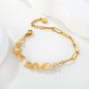 Summer Fashion Sweet and Cute Bracelet, Seaside Bohemian Style Jewelry for Women Daily Wear, Stainless Steel Exquisite Bracelet