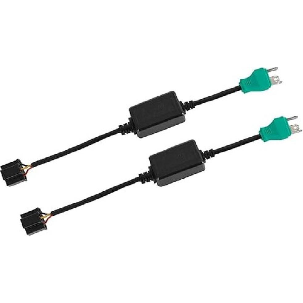 Anti-Flicker Harness LED Canbus Resistor Error Free Decoder Adapter H4 HB2 9003