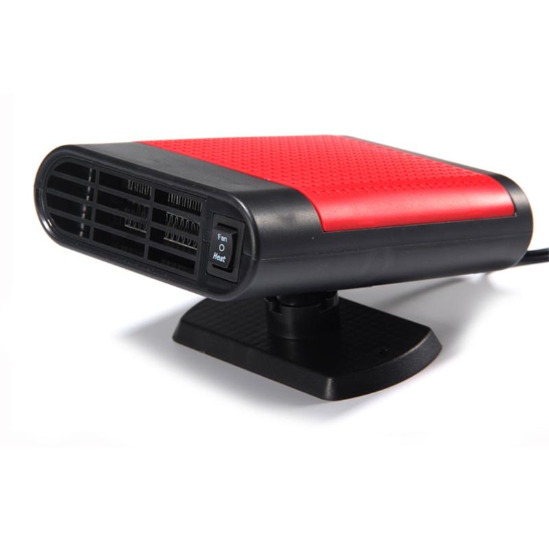 

12V 150W Portable Car Heater Rapid Heating Dryer Windshield Defroster Hot Fan Warmer Air Blower Electric Window Demister