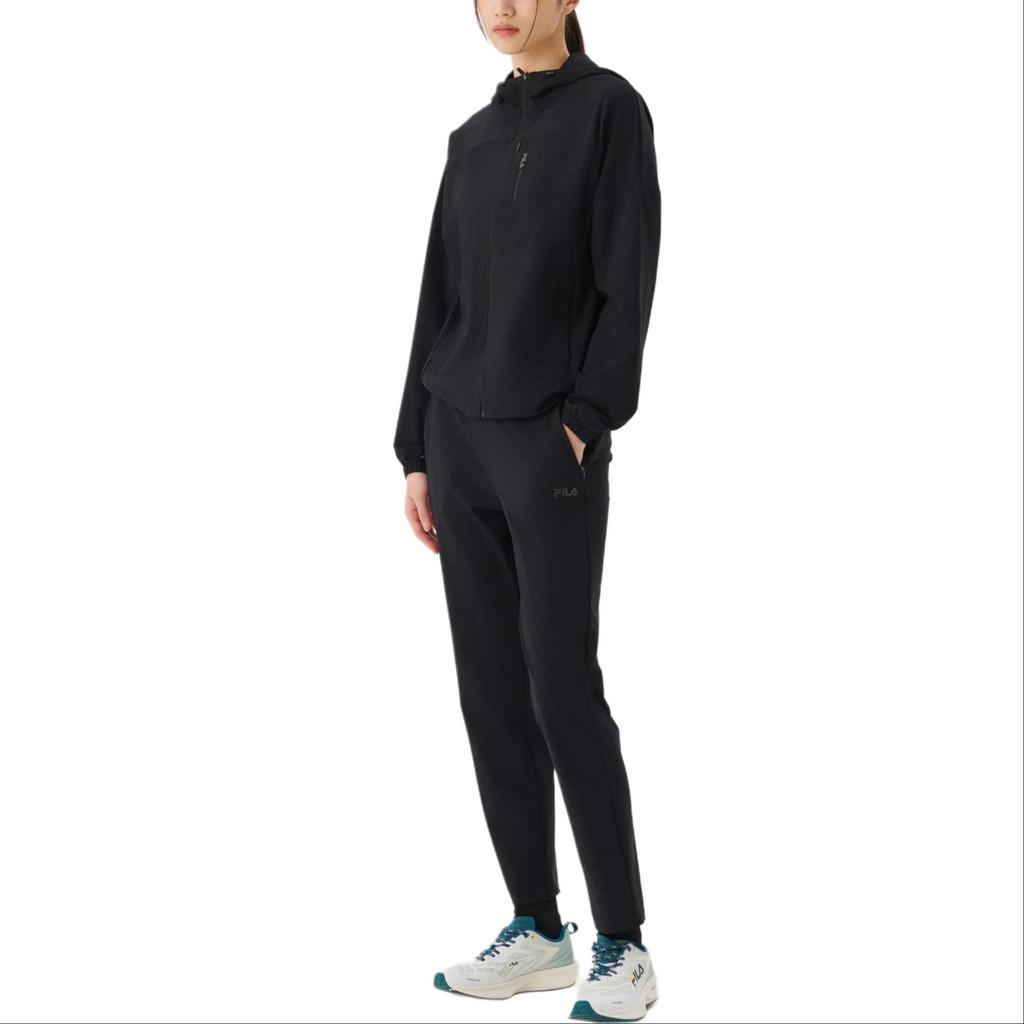 Fila Casual Pants Men's Black Moderate Straight Fit Pants FS2FPG2251FBLK