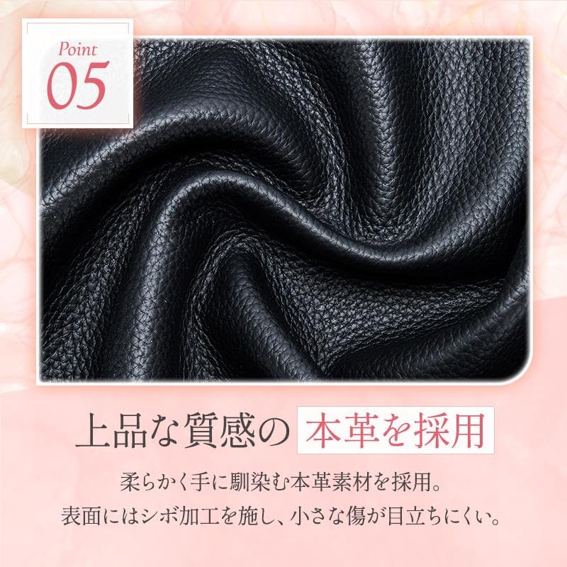 Women's Bifold Wallet, Stylish, Cute, Simple, Card Case, Coin Purse, Bill Pocket, Mini Wallet, Compact, Black, Gift (Salmon Pink)