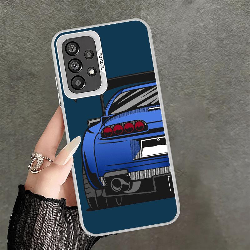 

JDM Sports Cars Minimalist Design Soft Phone Case for Samsung A17 A16 A15 A14 A13 A57 A56 A55 A54 A53 A37 A36 A35 A34 A33 A26 A2 Samsung A32 5G