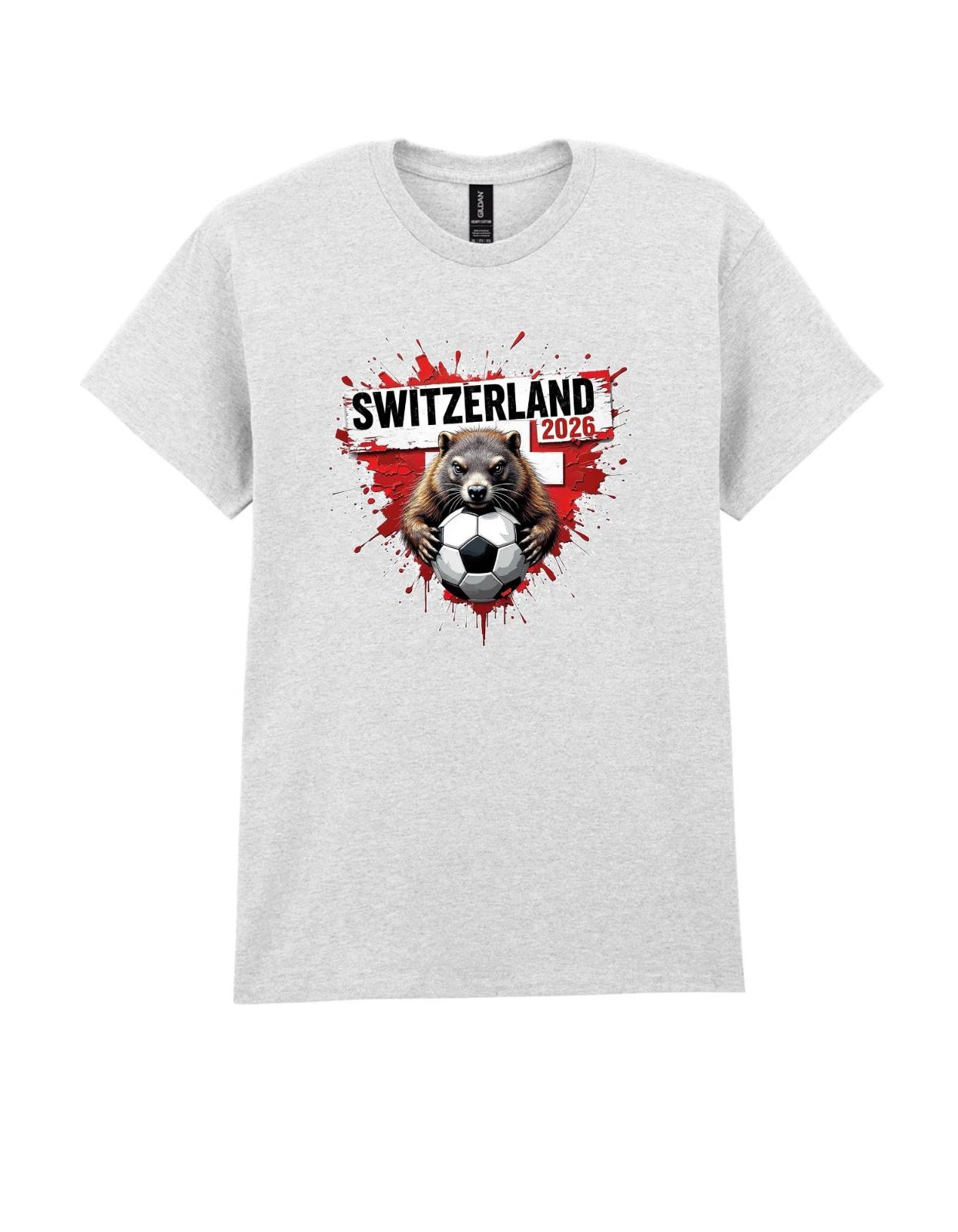 Switzerland World Cup 2026 T-shirt football mens womens unisex gildan XL
