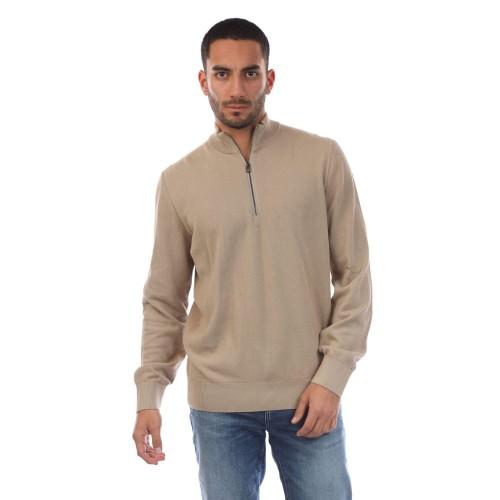 BOSS Herren Ebrando-P Viertelreißverschluss Pullover