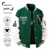 Herren Trendige Bestickte Baseballjacke: Lässig, Lockerer Schnitt, Partnerlook für Frühling, Herbst, Winter