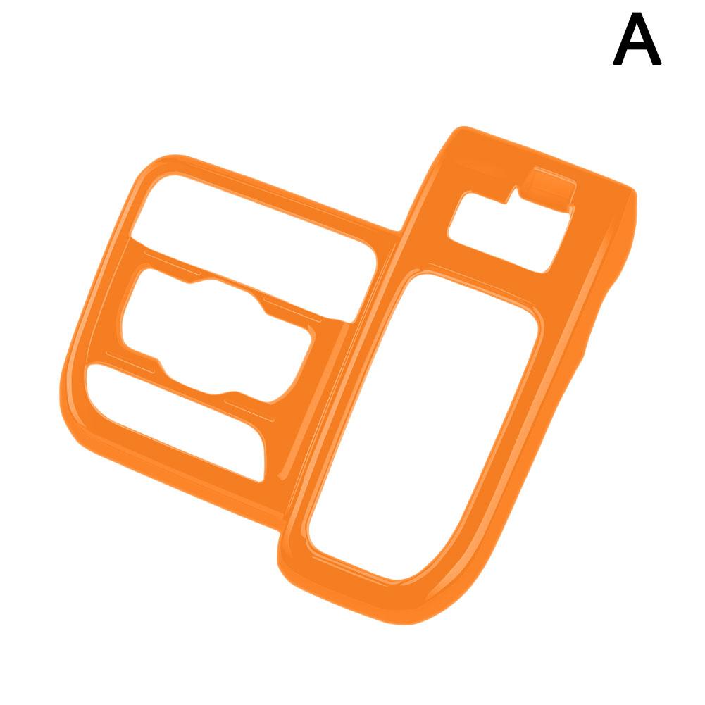 

Для Suzuki Spacia Custom 2024 RHD Центральная панель управления Декоративная наклейка X Блестящие декоративные наклейки Аксессуары для стайлинга автомобиля оранжевый