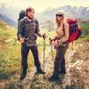 Professional Trekking Poles: 7075 Aluminum Alloy & Carbon Fiber, Portable Outdoor Mountaineering Equipment