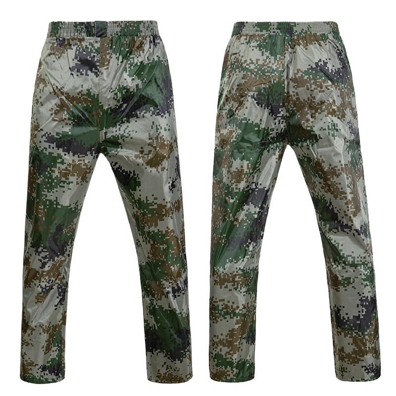 Men's Camouflage Split Rain Suit