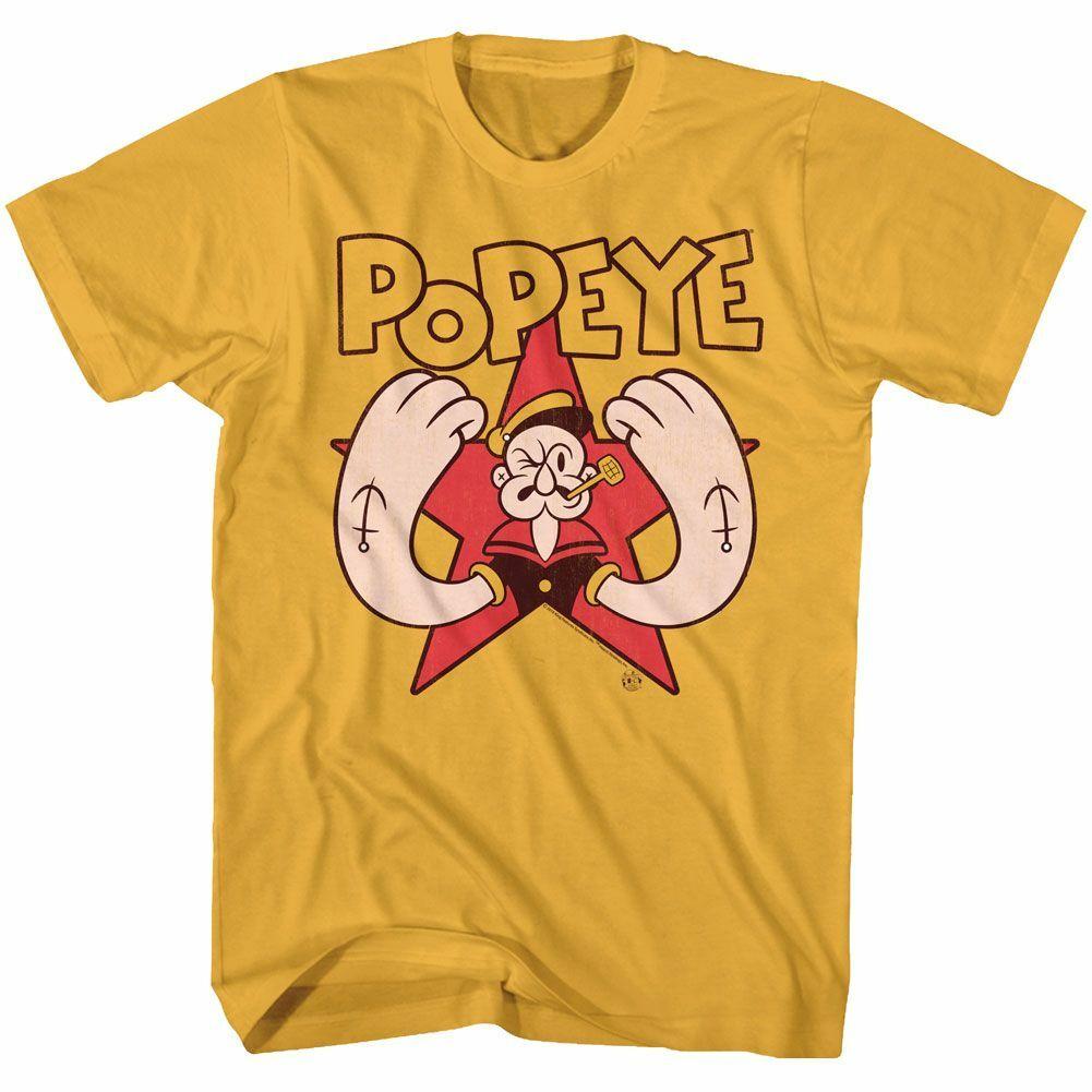 Popeye Arms Ginger Adult T-Shirt XXXL
