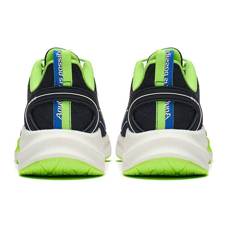 Li Ning Lightweight Shock Absorption Technology Non-Slip Low-Top Kids Running Shoes Kids Running Shoes Black YKFT062-3