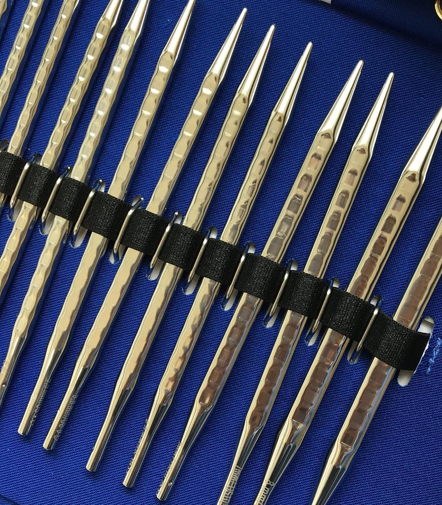 Addi Click System Circular Needle Made In with Japanese Instructions Set, Interchangeable, Germany, (Novel Long) [Used]