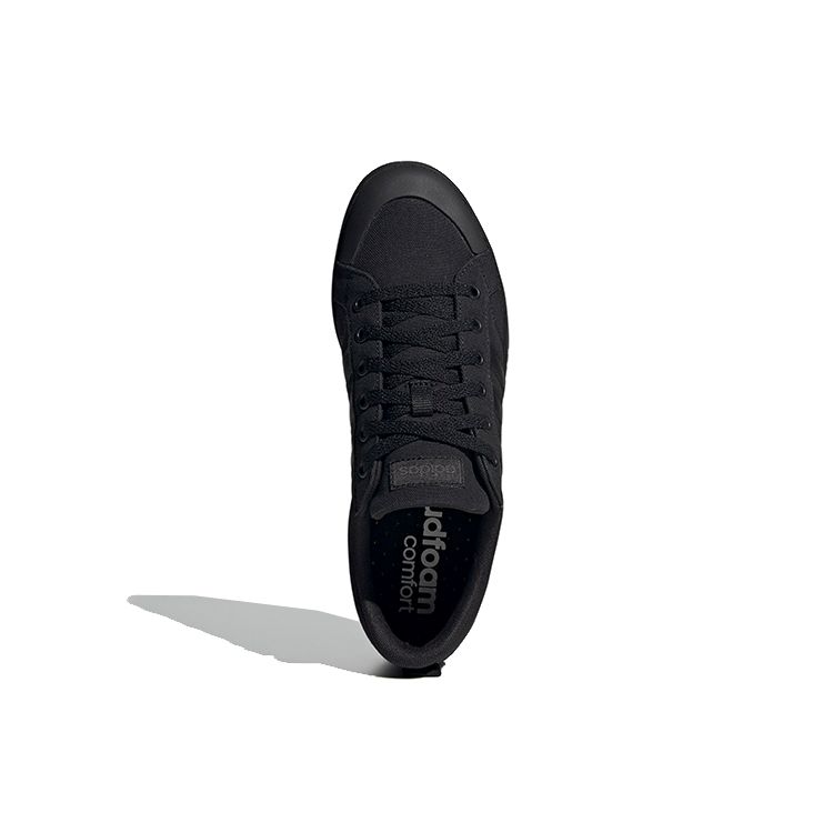 Adidas Neo Bravada Canvas Comfortable Low-Top Skate Shoes Unisex Sneakers Black FW2883