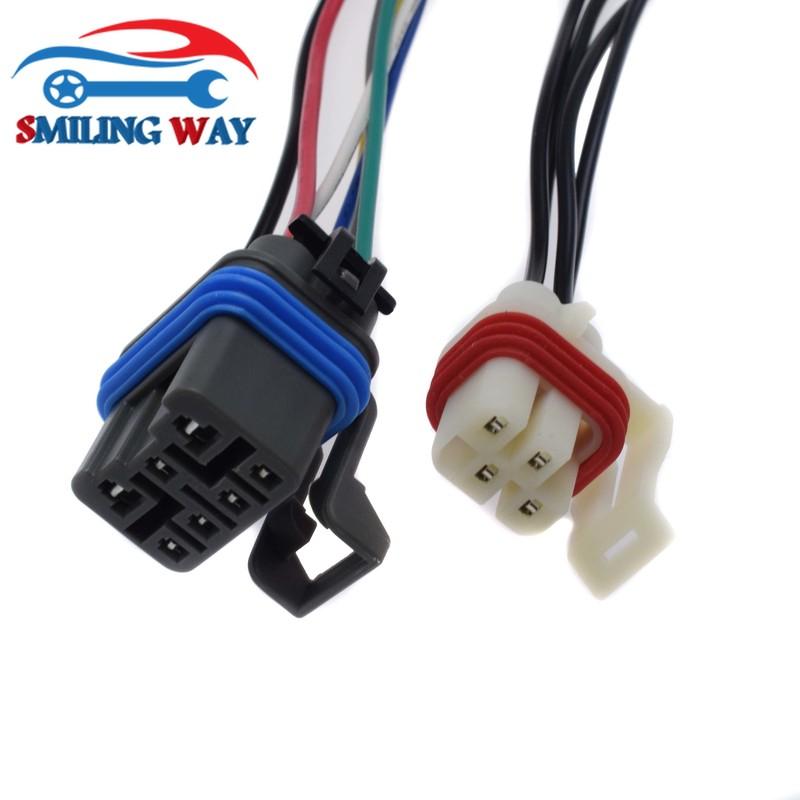 4 p & 7 p Neutral Safety Switch Wiring Connector Pigtail Harness Cable Plug MLPS : 15305887 88862288 15305925 88987185