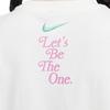 Nike Sportswear Essentials Graphic Print Comfortable Versatile Crew Neck Short Sleeve T-Shirt Women Tops Sail HM4594-133