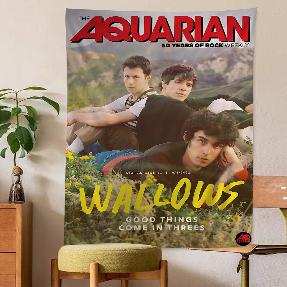 Wallows Cartoon Tapestry Art Science Fiction Room Home Decor Wall Hanging Home Decor