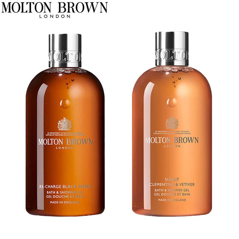 Двойной набор ароматизированных гелей для душа Molton Brown