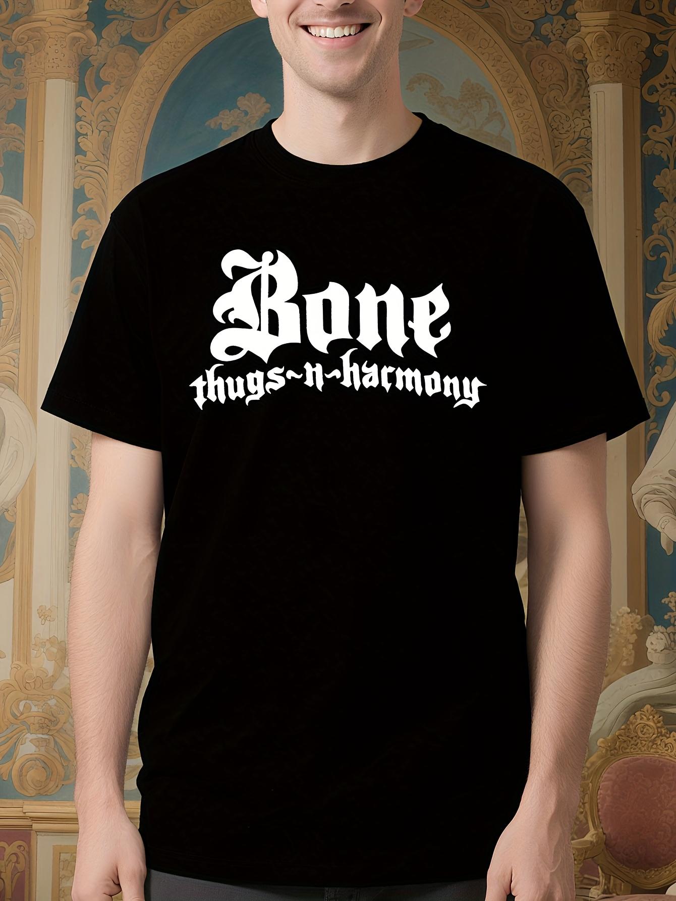 Bone Thugs Harmony Crewneck Tshirt - Gothic Lettering Hip... S