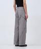 Kasakasa Pleated Curve Pants Gray