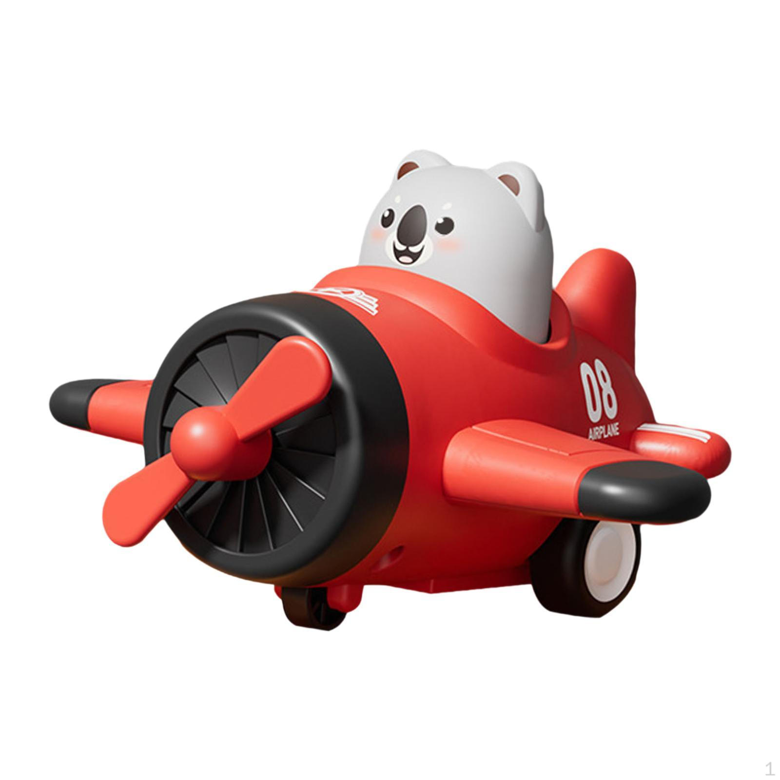 

Игрушечный самолет с фрикционным механизмом, дизайн пресс-типа для малышей