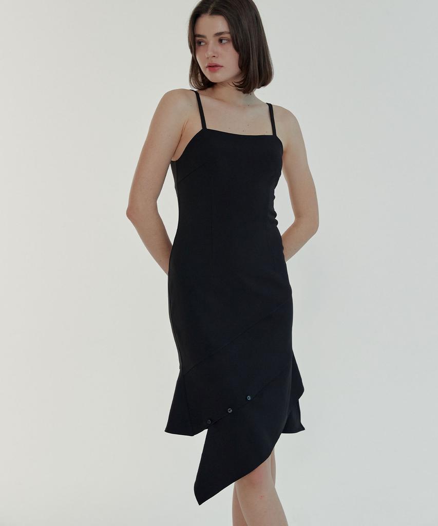 Leobeucham Belle Asymmetrical Dress_2 Colors