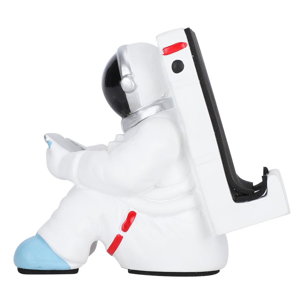 MultiFunction Mobile Phone Stand Resin Astronaut Figurine Statue Desktop Phone Bracket