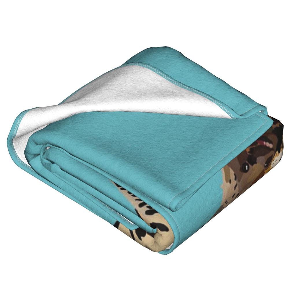 H is for Hyena Blankets Super Soft Fleece Sofa Throw Blanket for Home Bedroom Office Throws Bedspread Quilt