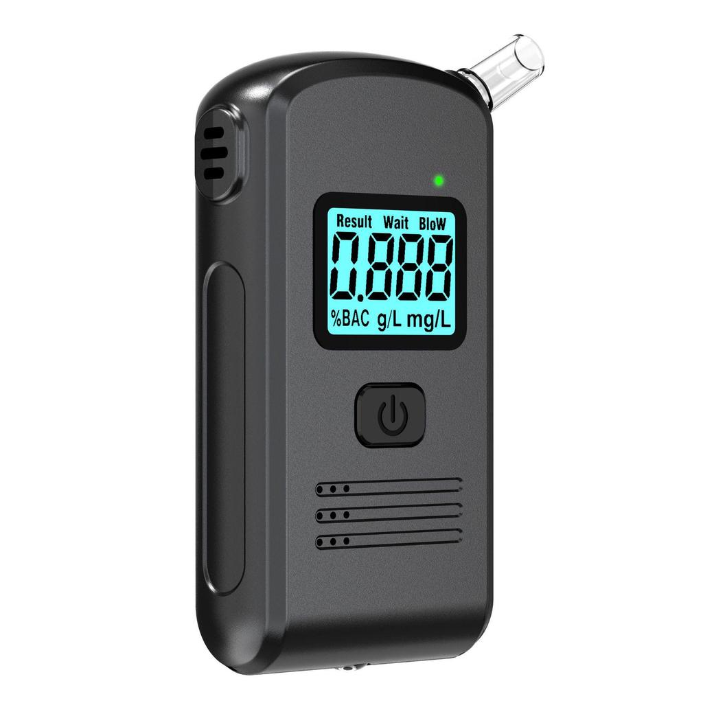Compact Personal Breathalyzer - Portable Alcohol Tester for Home Use