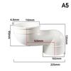 110MM Offset WC Connection Nozzle Toilet Adapter Pipe for Effortless Assembly Setup
