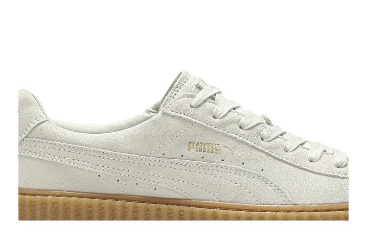 Women's Sneakers Puma Creepers Rihanna Fenty White Oatmeal (Women's) White/Oatmeal