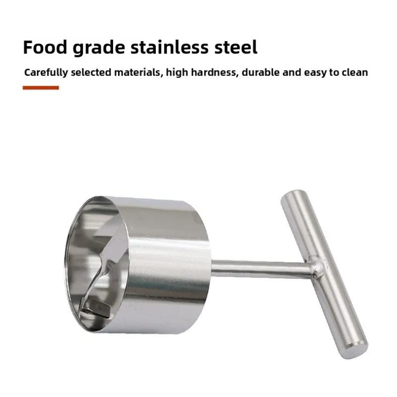 Multi Functional Stainless Steel Apple Pear Core Separator Fruit Core Extractor, 2 Sizes of Restaurant, Commercial, and Home Kitchen Tools